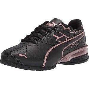 Puma Tazon 6 Womens Graphic Sneakers Crosstrainer Black Rose Gold Shoe Size 10